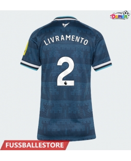 Günstige Newcastle United Tino Livramento #2 Auswärtstrikot Damen 2026-27 Kurzarm